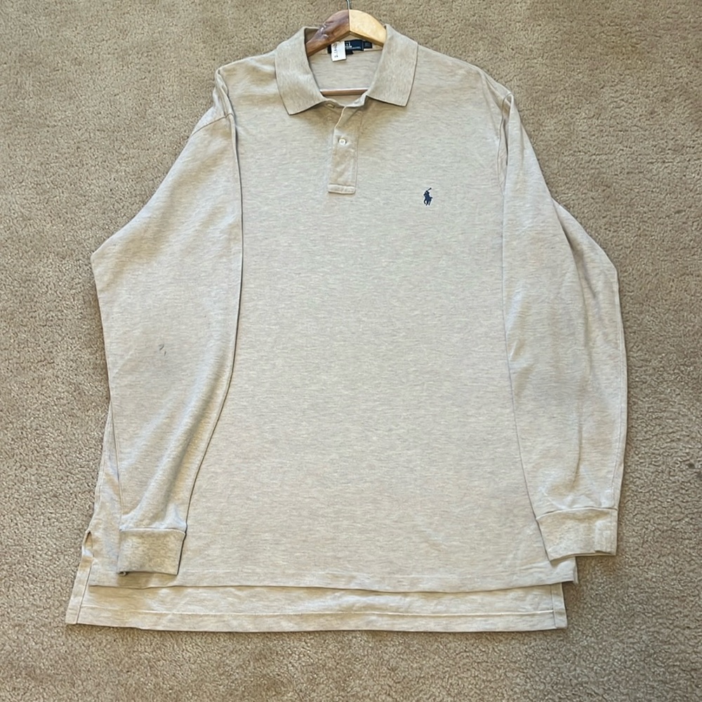 Polo by Ralph Lauren 
XL tall 
Cream 
Pre owned
